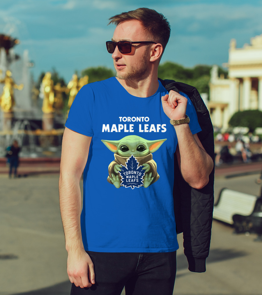 Toronto Maple Leafs Baby Yoda T-Shirt