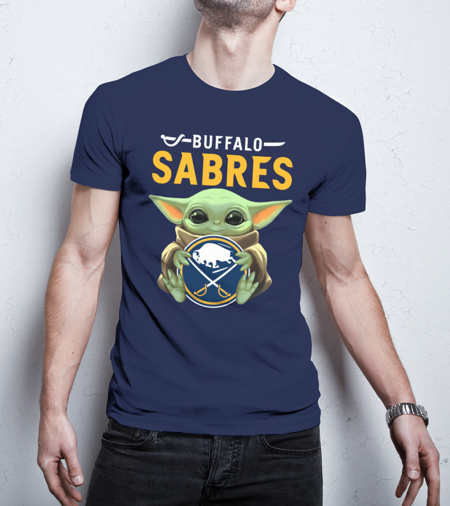 Buffalo Sabres Baby Yoda T-Shirt