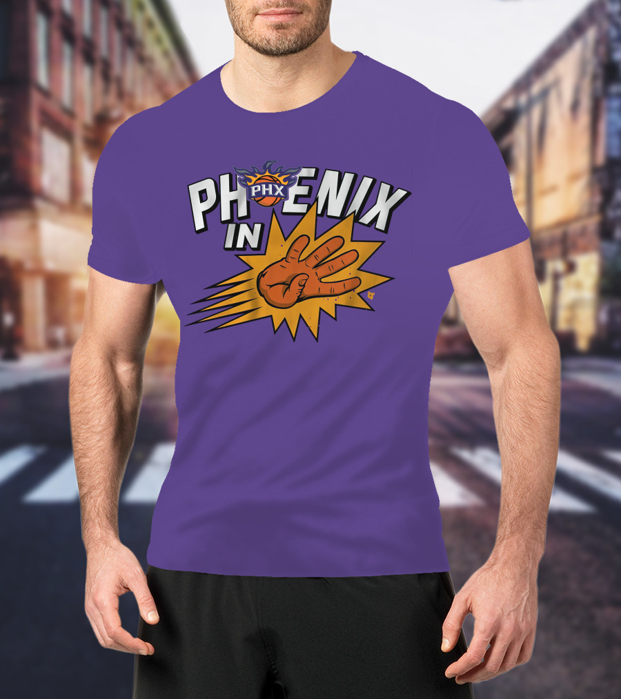 Phoenix In Five PHX Basketball Team Suns Fan T-Shirt