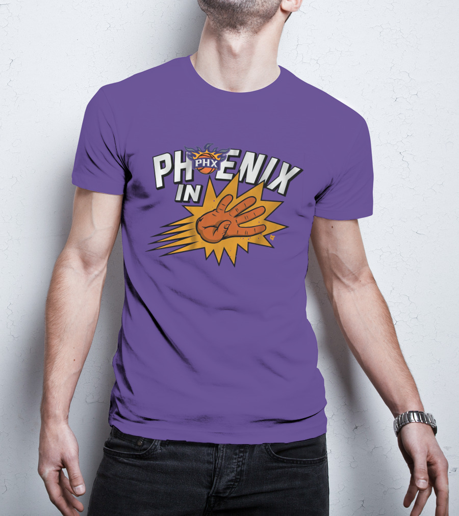 Phoenix In Five PHX Basketball Team Suns Fan T-Shirt