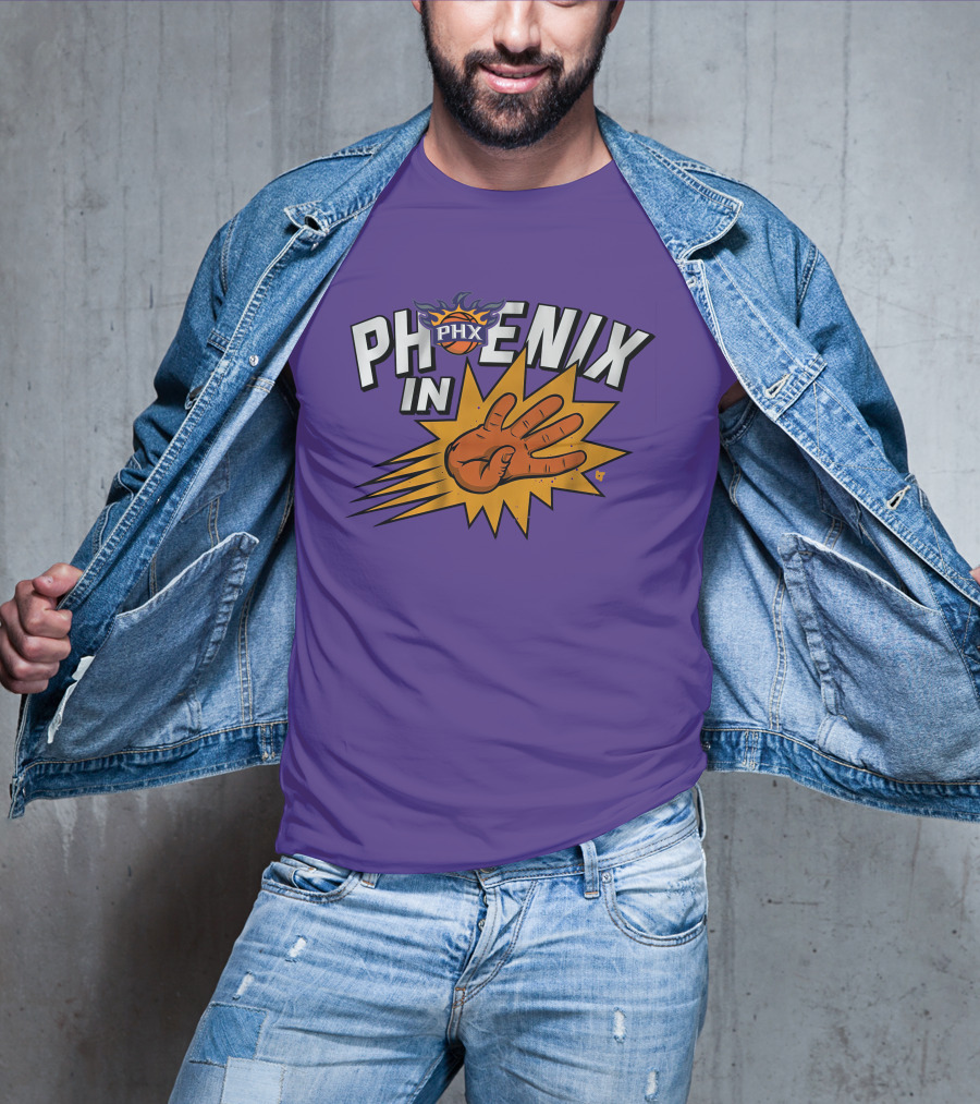 Phoenix In Five PHX Basketball Team Suns Fan T-Shirt