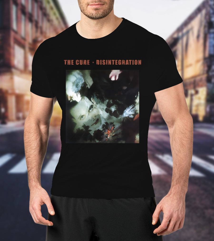 The Cure Disintegration Album Cover T-Shirt