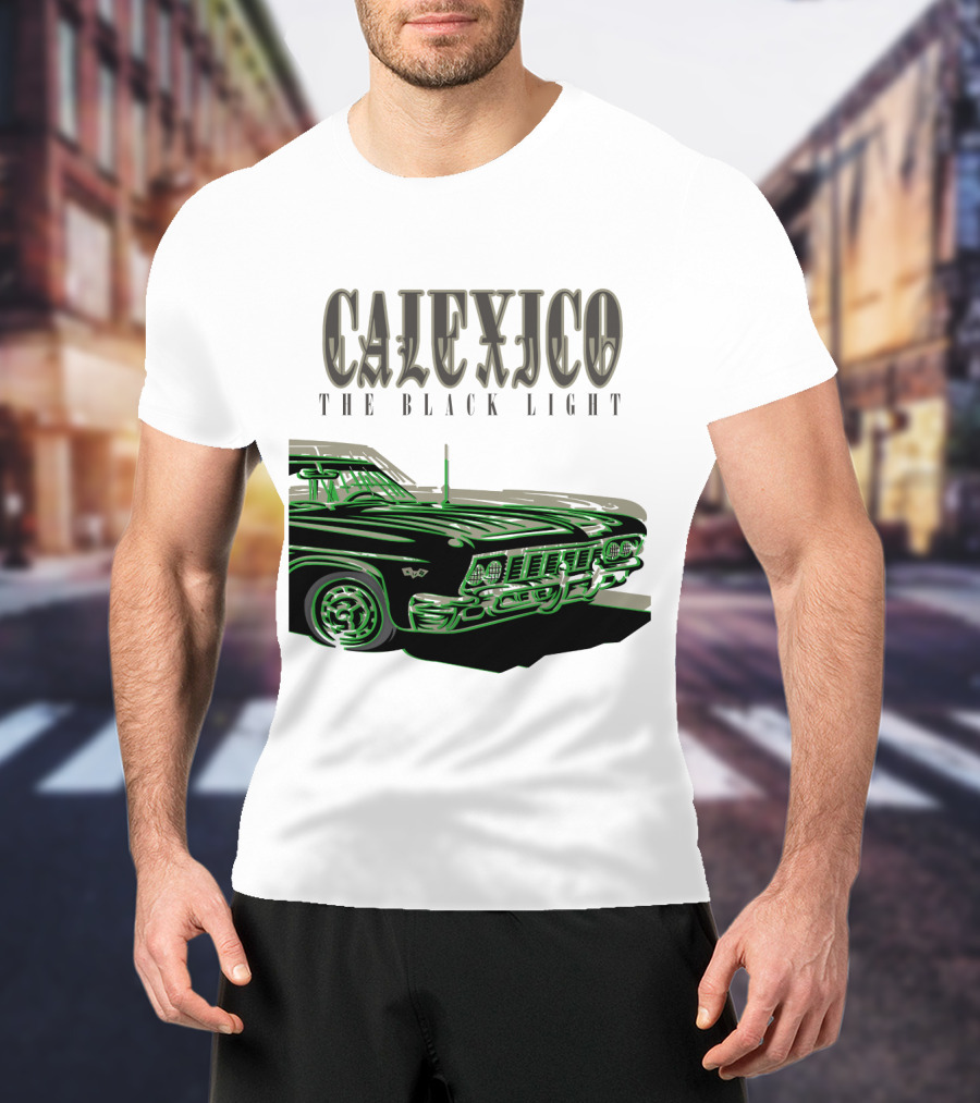 Calexico The Black Light Classic Car T-Shirt