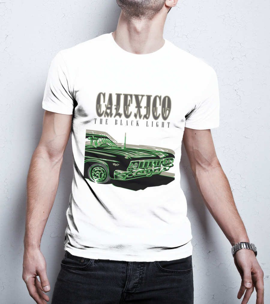 Calexico The Black Light Classic Car T-Shirt