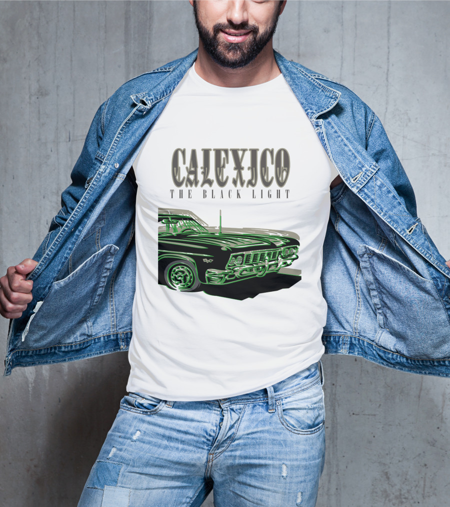Calexico The Black Light Classic Car T-Shirt