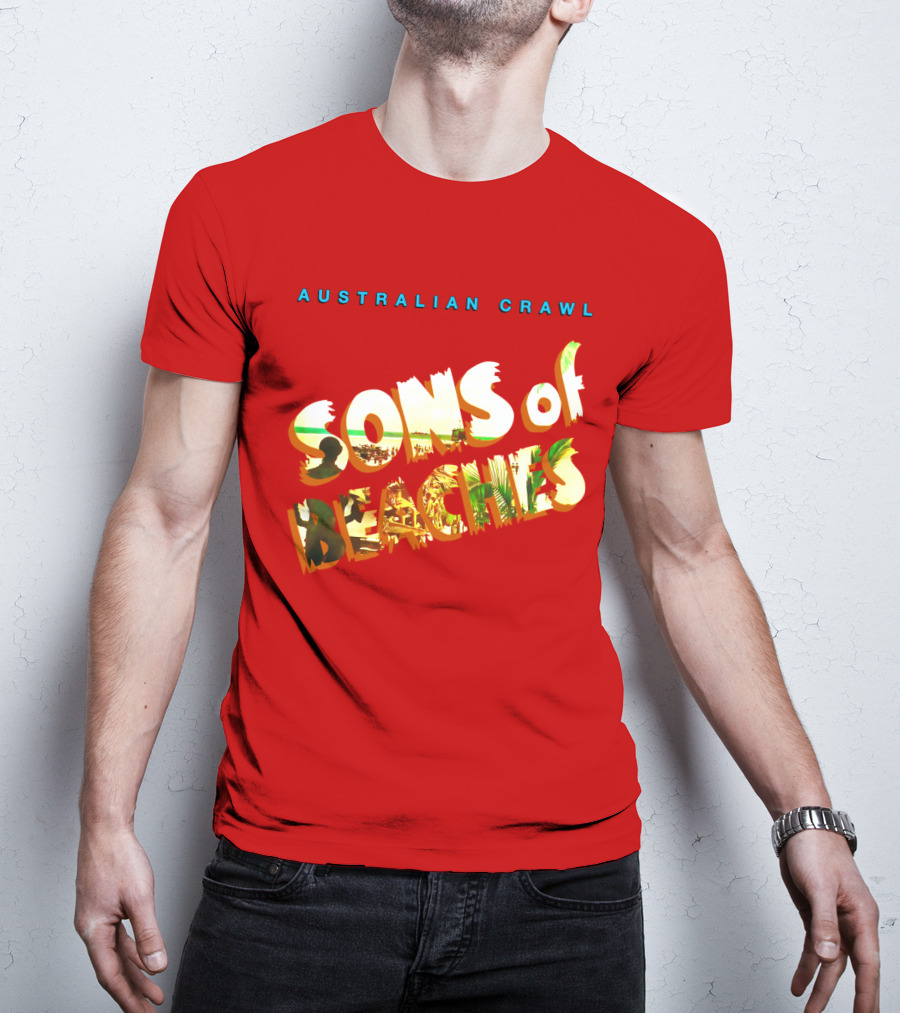 Australian Crawl Sons Of Beaches T-Shirt