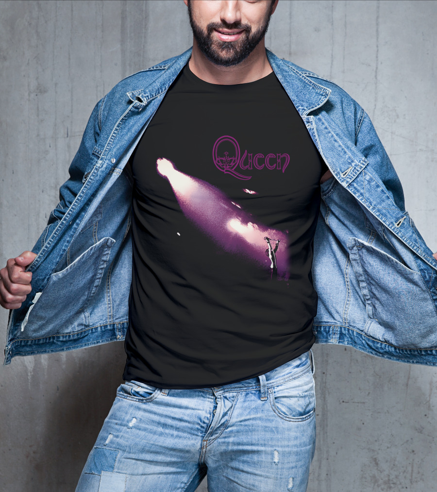 Queen Purple Stage Performance Iconic Band T-Shirt