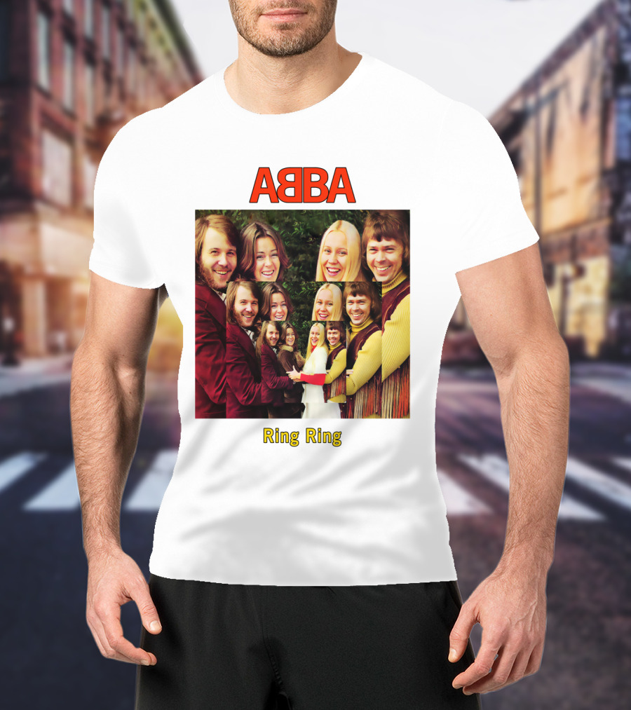 ABBA Ring Ring Album Cover T-Shirt