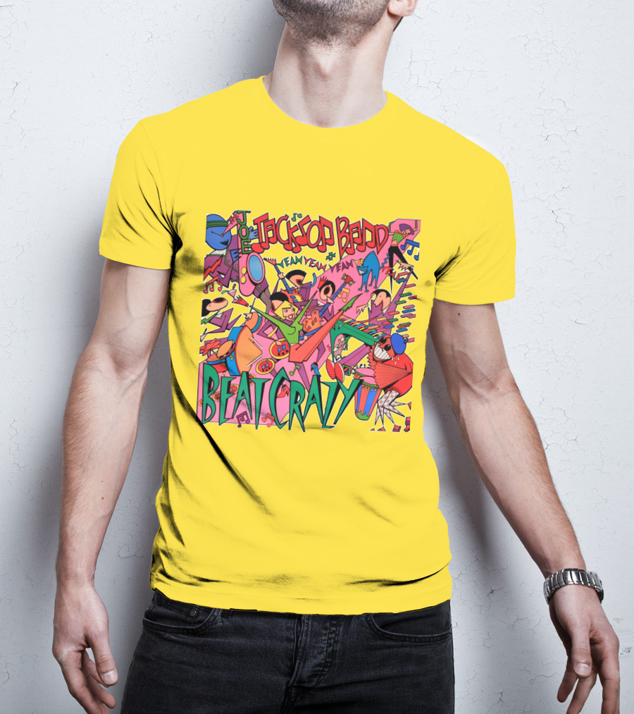 Joe Jackson Band Beat Crazy Colorful Music T-Shirt