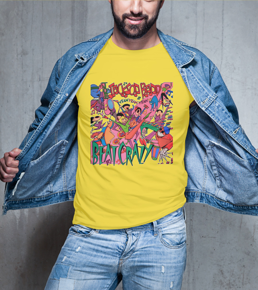 Joe Jackson Band Beat Crazy Colorful Music T-Shirt