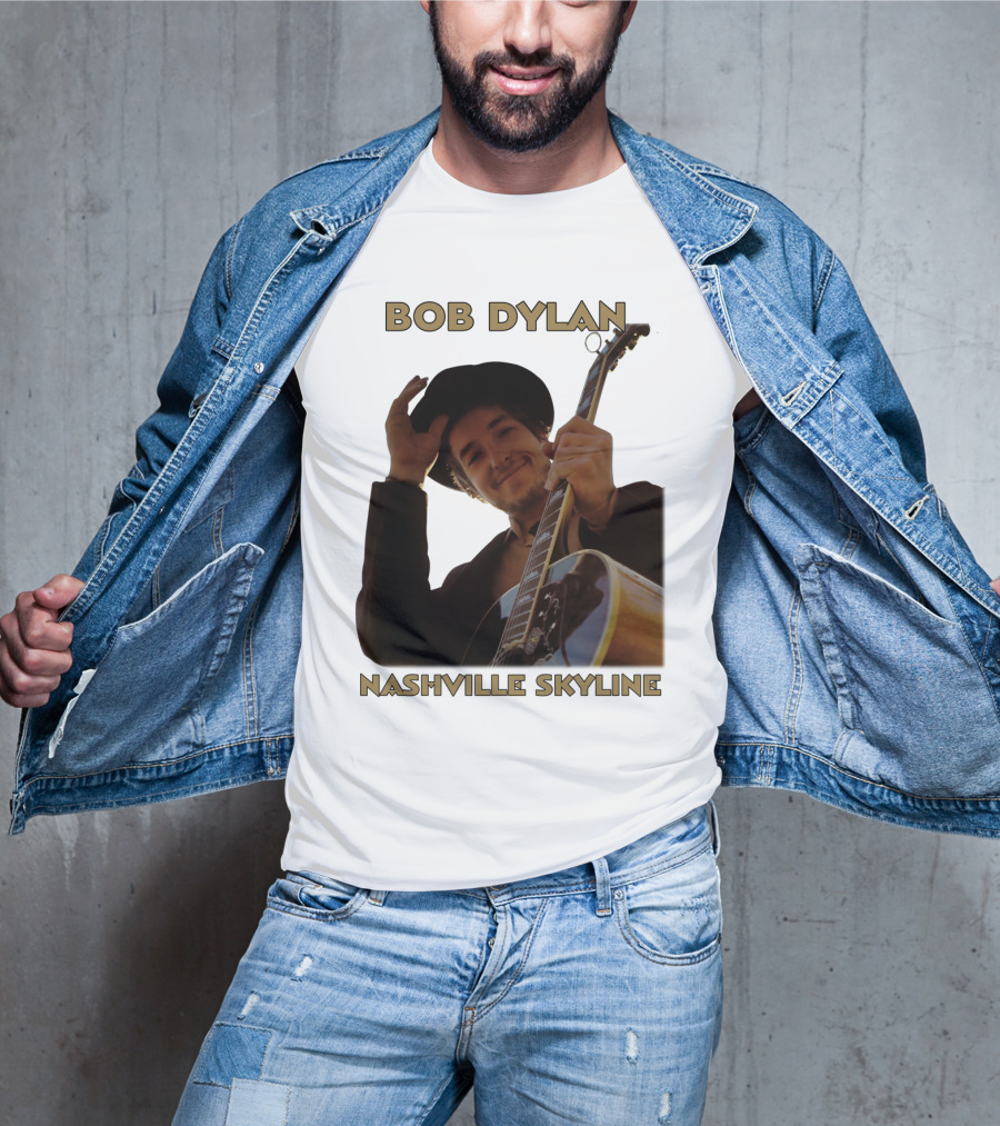 Bob Dylan Nashville Skyline T-Shirt
