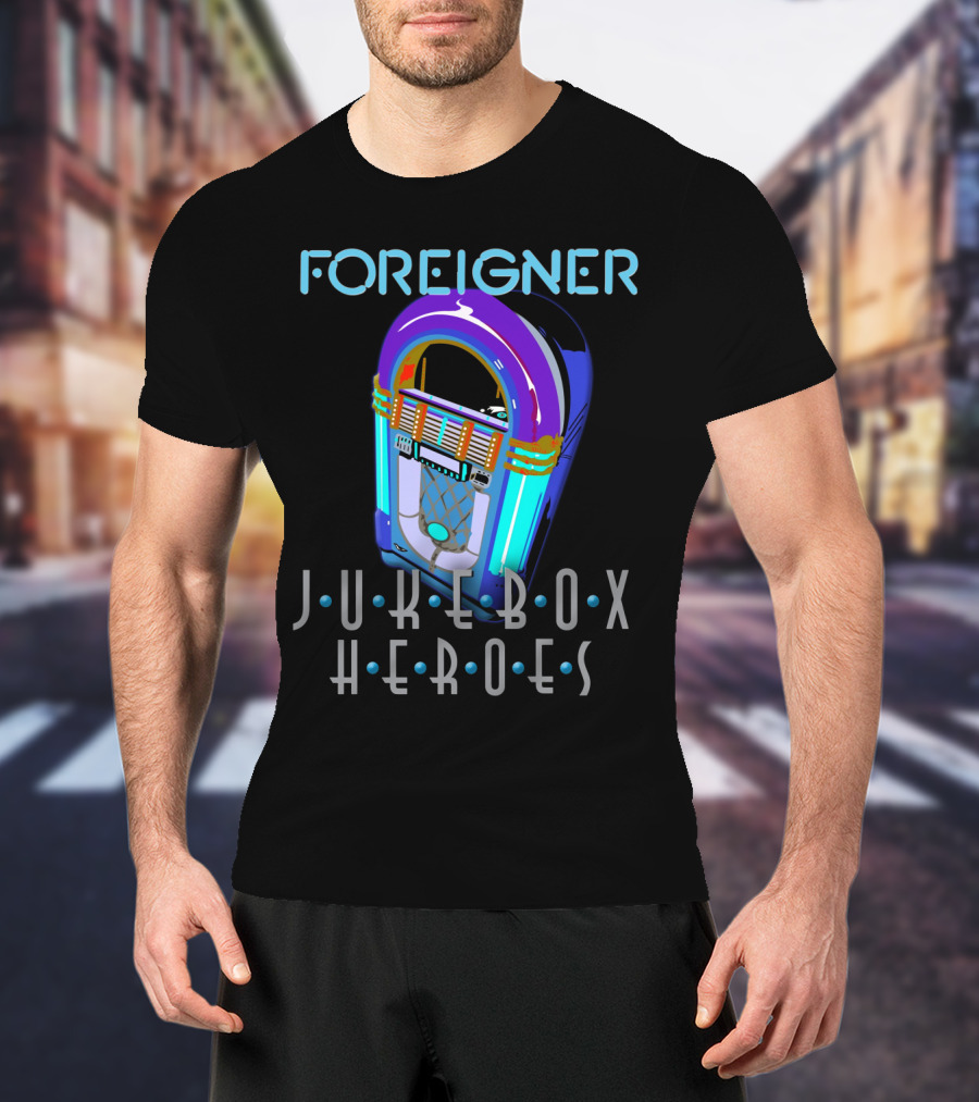 FOREIGNER Jukebox Heroes T-Shirt