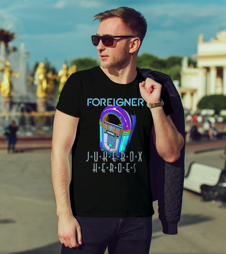FOREIGNER Jukebox Heroes T-Shirt