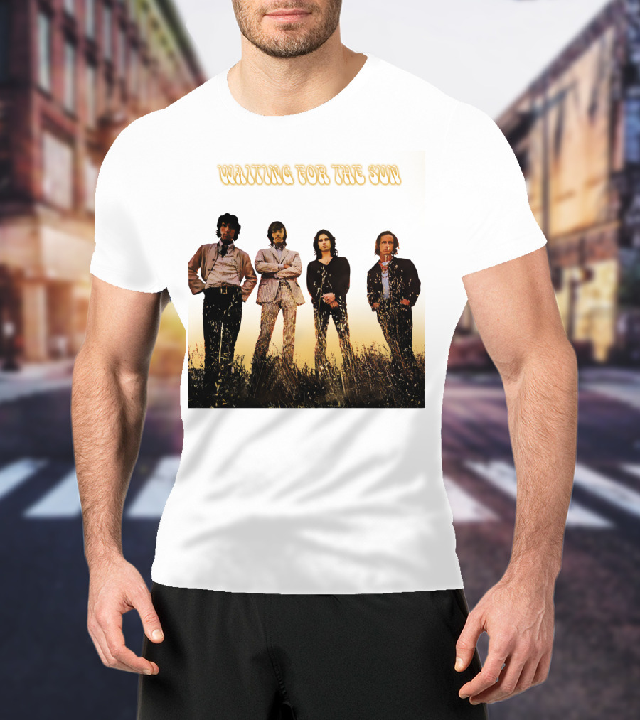 Waiting For The Sun The Doors Band Members T-Shirt