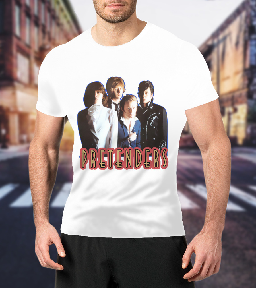 Pretenders Band Group Photo T-Shirt