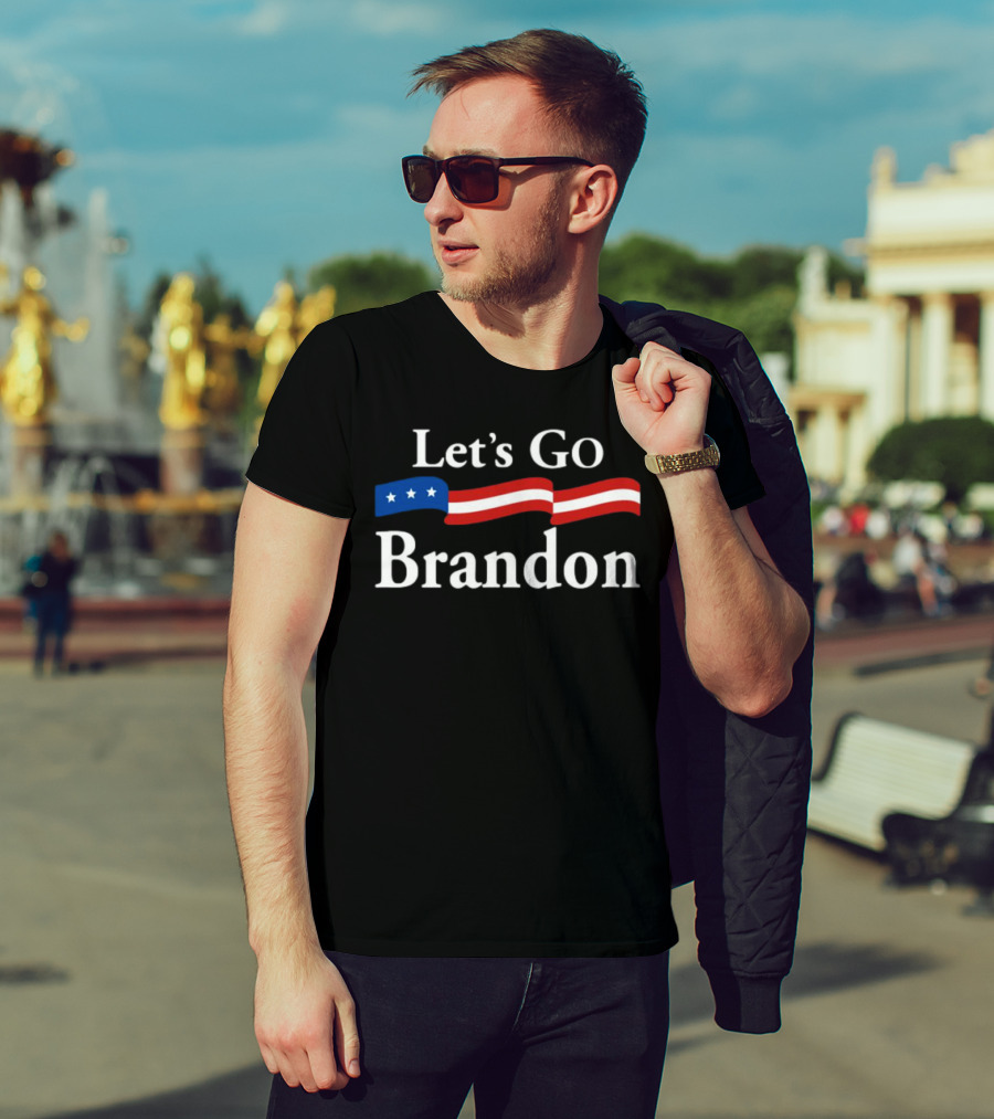 Let's Go Brandon American Flag T-Shirt