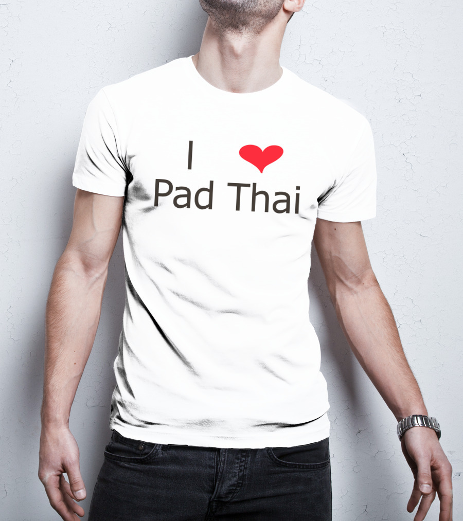 Olivia Rodrigo I Love Pad Thai Heart T-Shirt