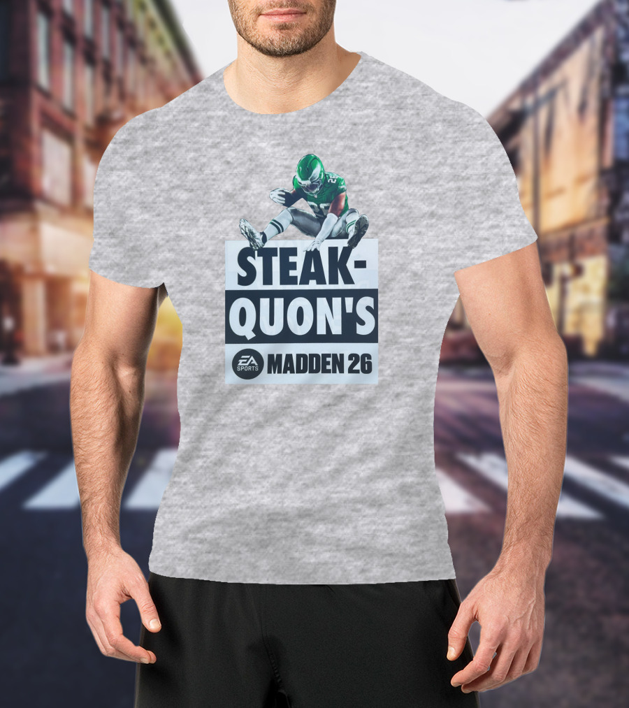 Saquon Barkley Steak Quon’s EA Sports Madden 26 Philadelphia Eagles T-Shirt