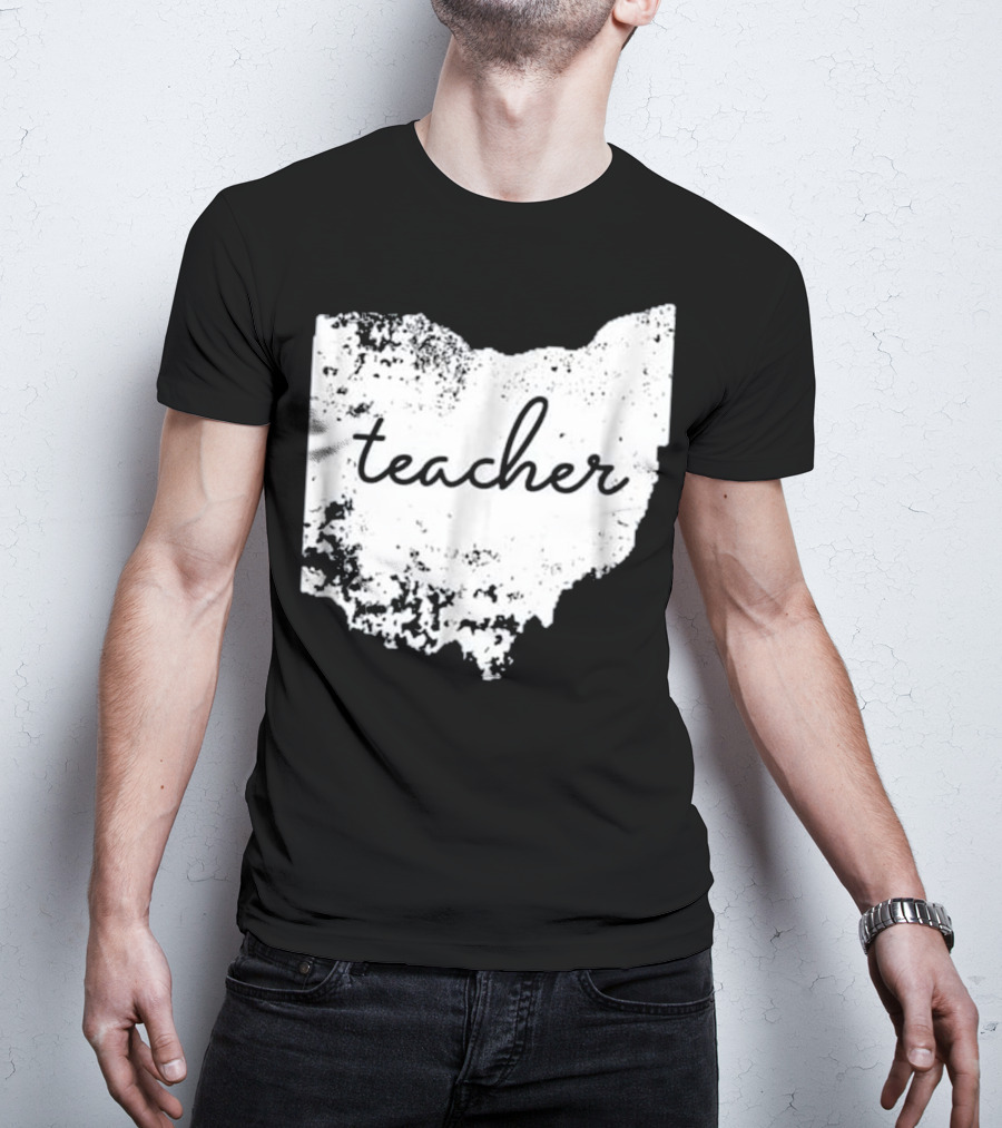 Ohio Teacher Heartfelt Connection To Home State T-Shirt