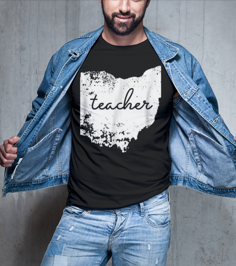 Ohio Teacher Heartfelt Connection To Home State T-Shirt