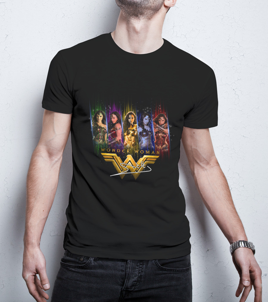 Wonder Woman Multicolor Evolution WW 022 T-Shirt