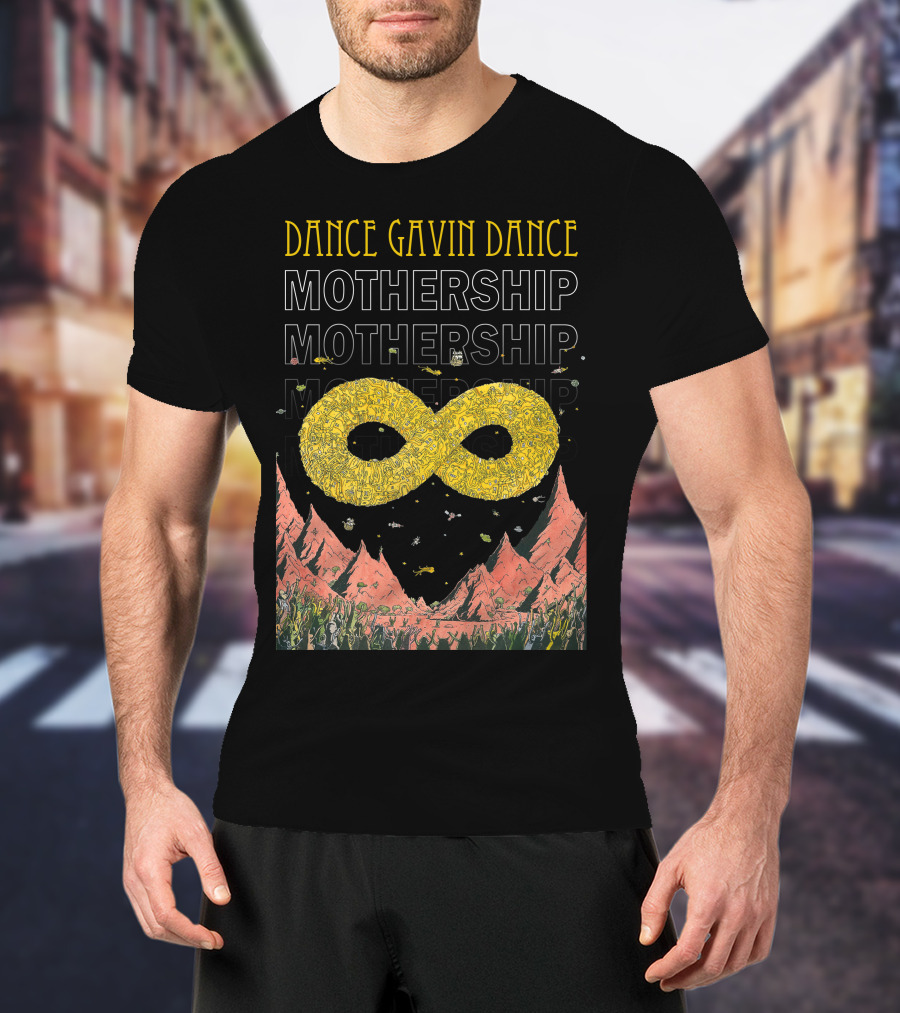 Dance Gavin Dance Mothership Infinity Artwork T-Shirt