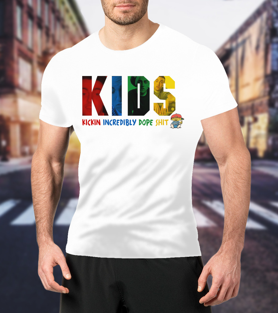 Kids Kickin Incredibly Dope Shit T-Shirt