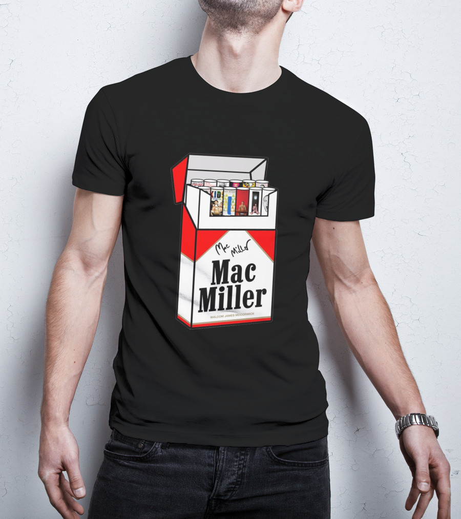 Mac Miller Malcolm James Mccormick Album Pack T-Shirt