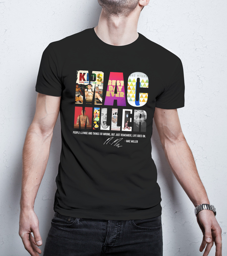Mac Miller Best Day Ever Kids Poster T-Shirt