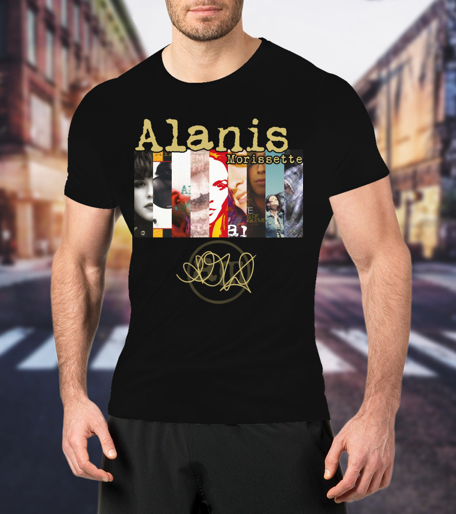 Alanis Morissette Album Montage T-Shirt