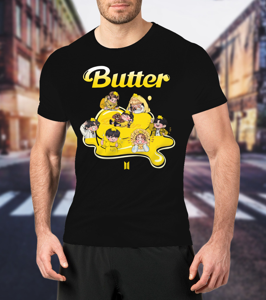 Butter Bts Characters T-Shirt