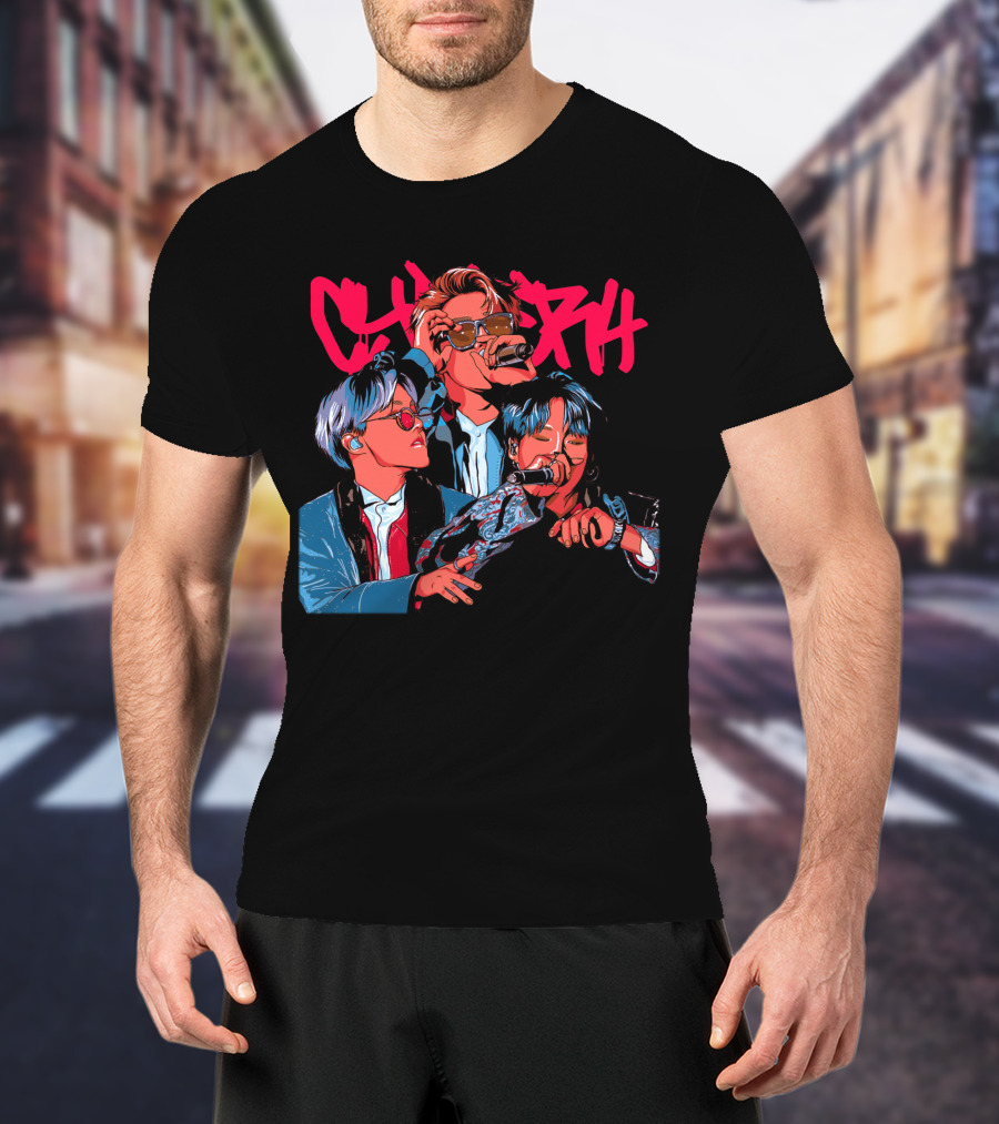 Church Bold Trio Red Sunglasses T-Shirt