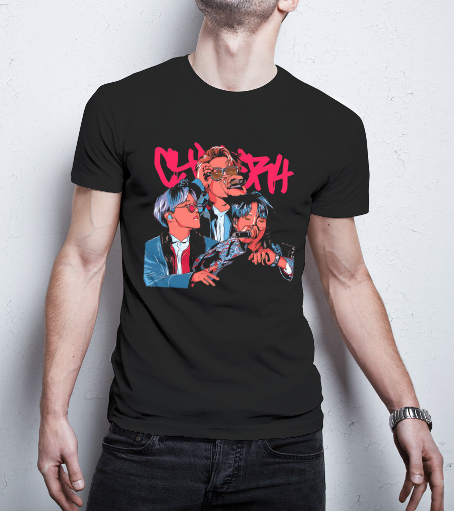 Church Bold Trio Red Sunglasses T-Shirt