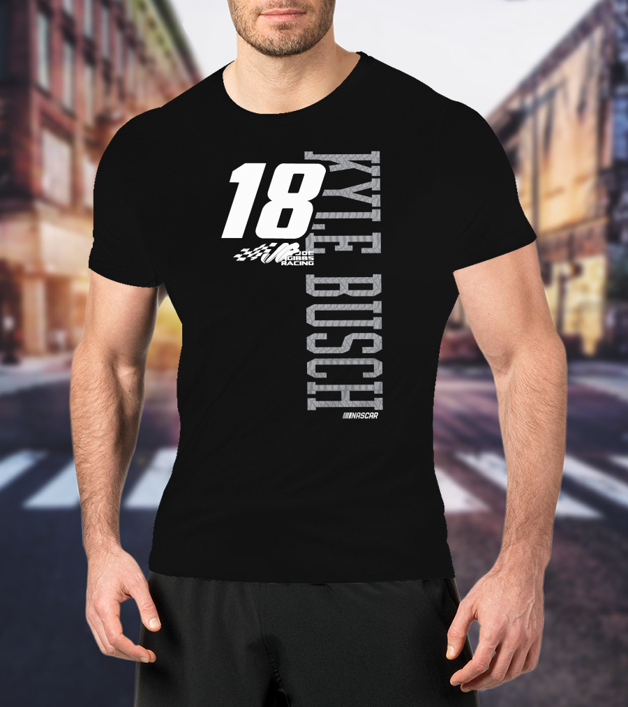 18 Joe Gibbs Racing Kyle Busch NASCAR T-Shirt