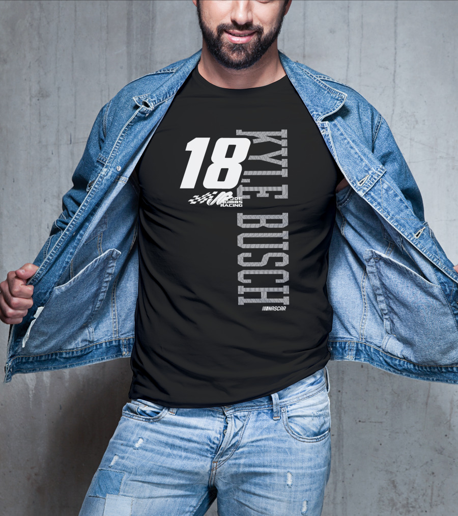 18 Joe Gibbs Racing Kyle Busch NASCAR T-Shirt