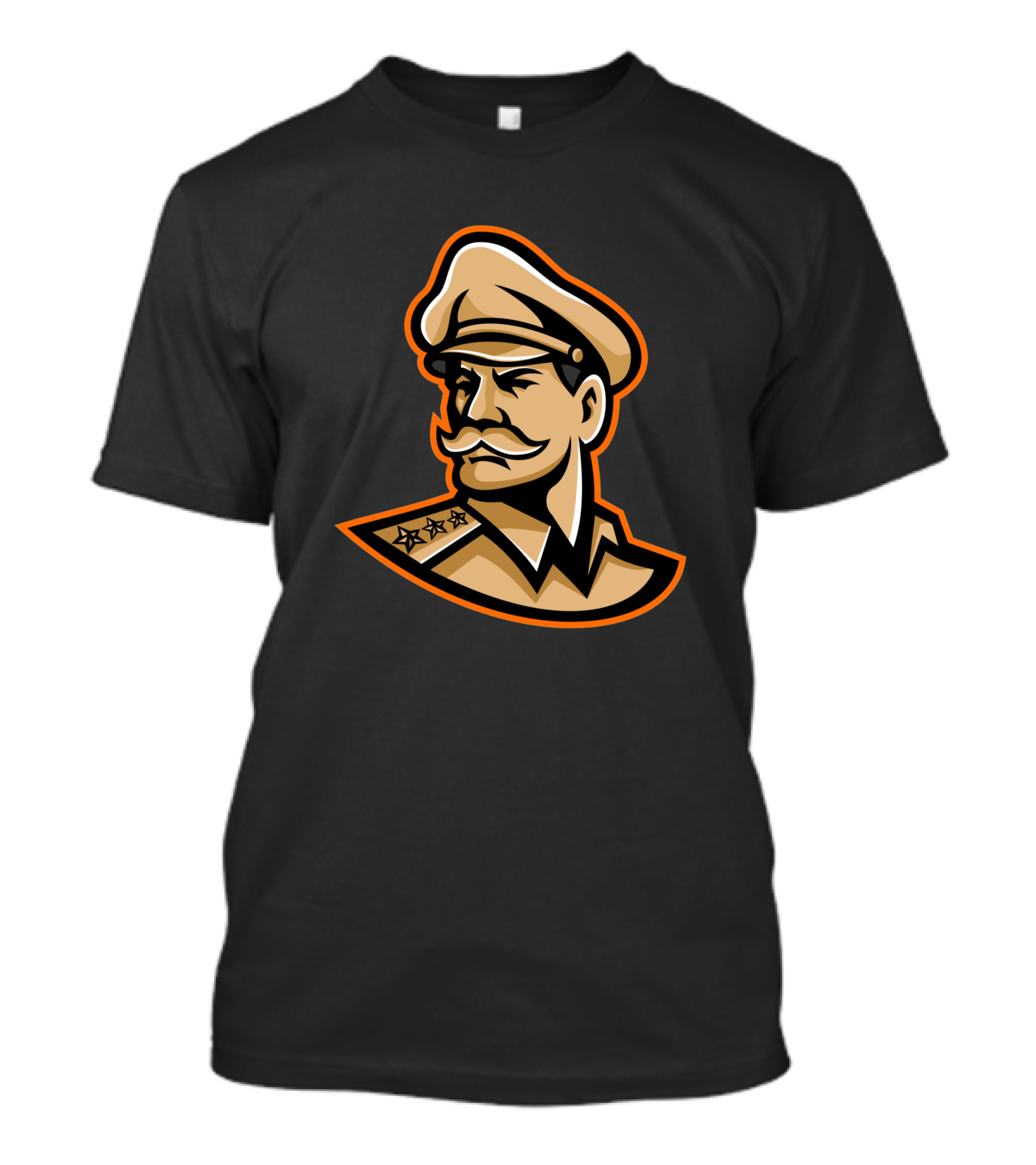 American General Mascot Stars Badge 558607 T-Shirt