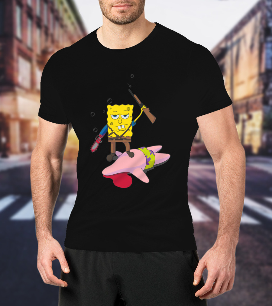 Ash Bob Starfish Hunter Chainsaw Showdown 5409 T-Shirt