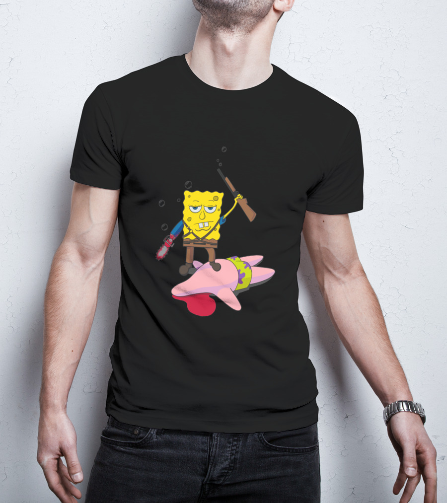 Ash Bob Starfish Hunter Chainsaw Showdown 5409 T-Shirt