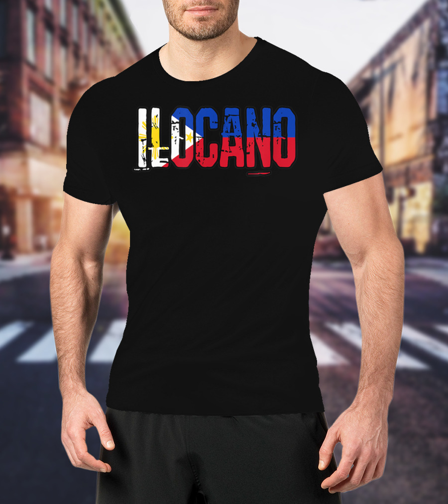 Ilocano Philippines Filipino Filipina Pinoy Flag Colors T-Shirt