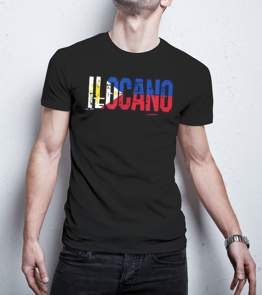 Ilocano Philippines Filipino Filipina Pinoy Flag Colors T-Shirt