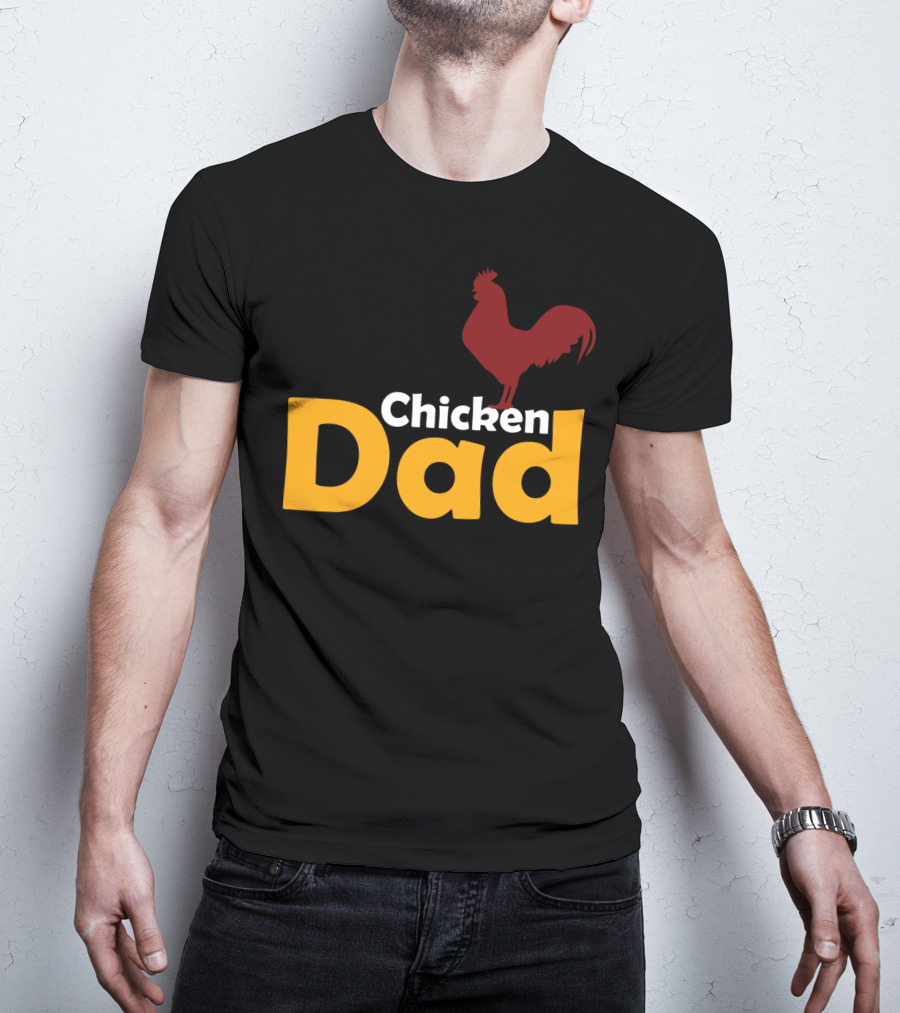 Chicken Dad Funny Lover Themed Chicken Dad T-Shirt