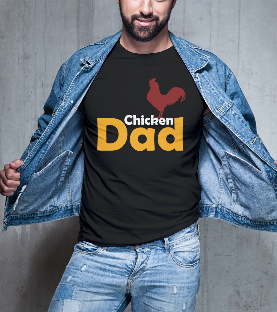 Chicken Dad Funny Lover Themed Chicken Dad T-Shirt