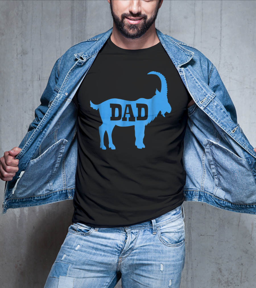 DAD GOAT Greatest Of All Time Birthday T-Shirt