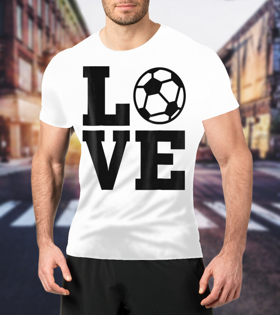 LOVE Soccer Coach Player 76 T-Shirt