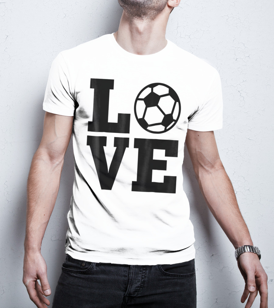 LOVE Soccer Coach Player 76 T-Shirt