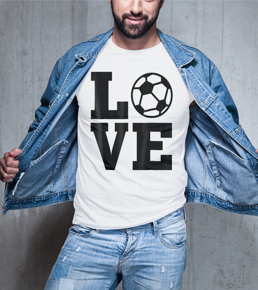 LOVE Soccer Coach Player 76 T-Shirt