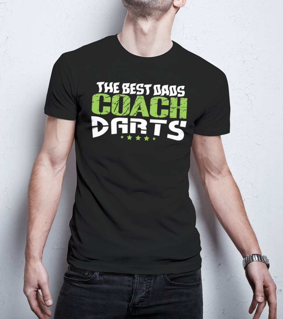 The Best Dads Coach Darts T-Shirt