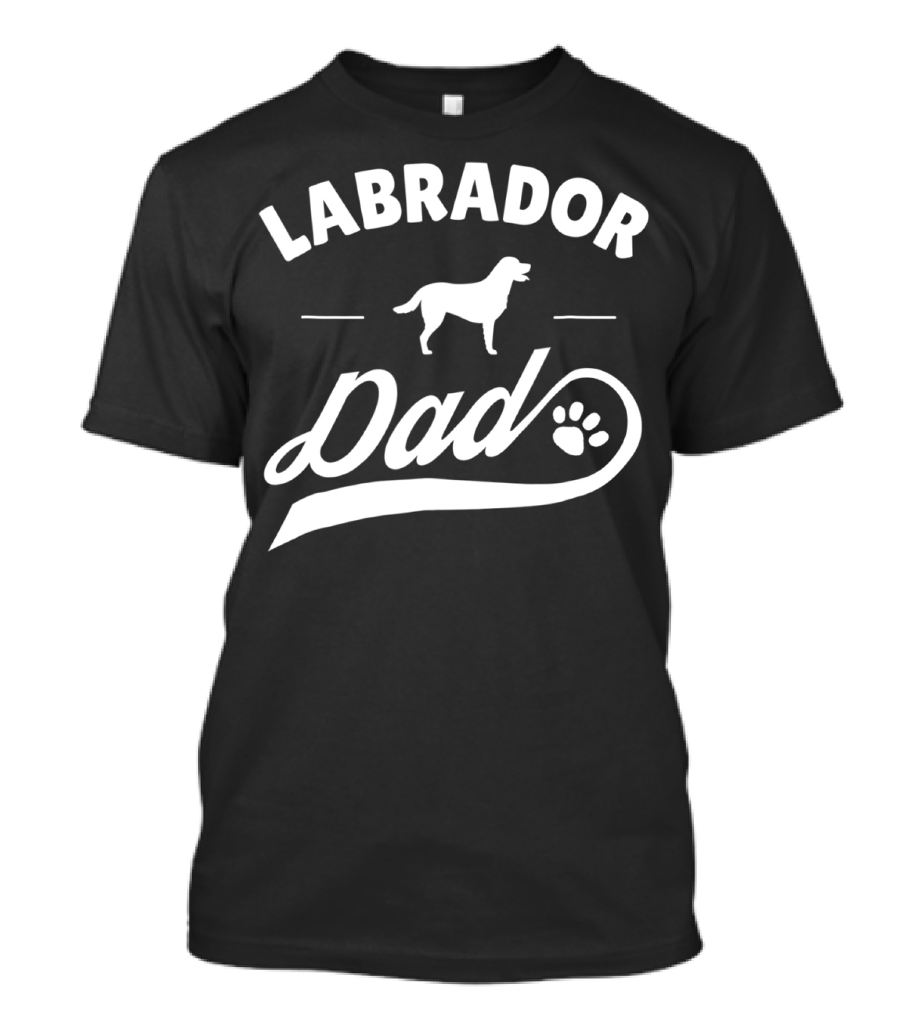 Labrador Dad Dog Owner Lover Mens T-Shirt