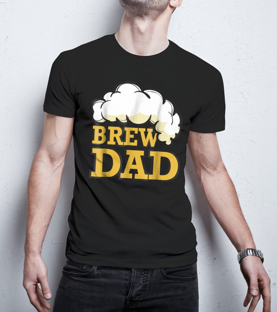 Brew Dad Beer Foam Festival Oktoberfest T-Shirt