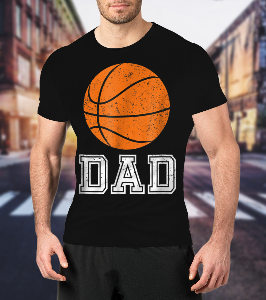 Dad Basketball Ballers For Baller Daddies53 T-Shirt